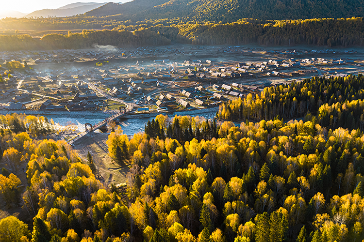 Xinjiang Hemu Village