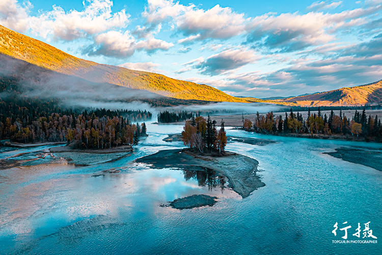  Xinjiang Kanas Autumn Photography 