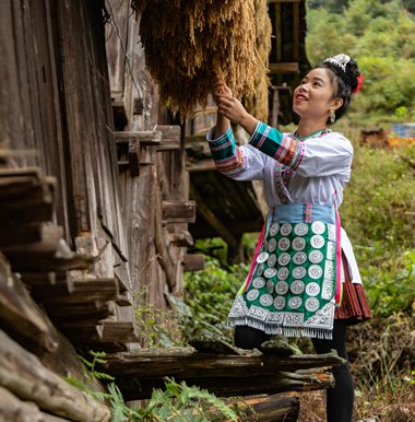 Tang'an — terraced village