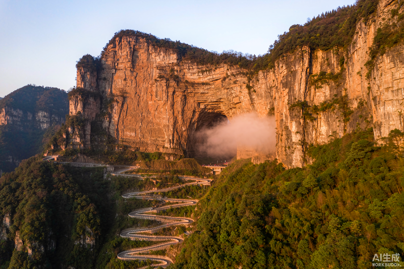 Tianmen · the great arch